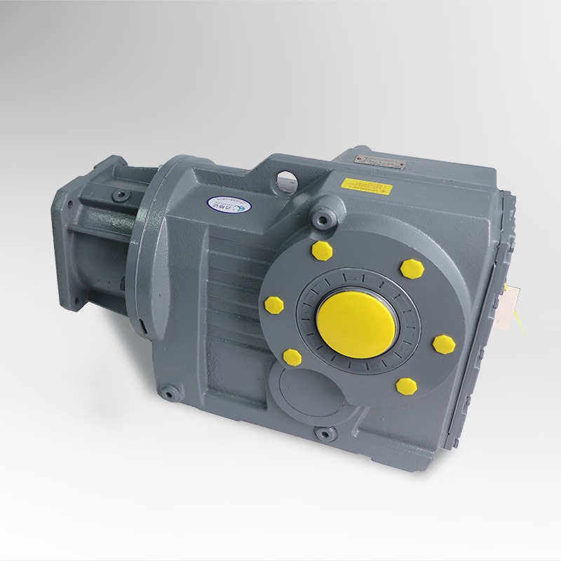 JKAT87/97/107 Servo - Hassas Sert - Diş - Yüzey Mile Monteli Dönme Önleyici Kollu Spiral Konik Dişli Redüktörü